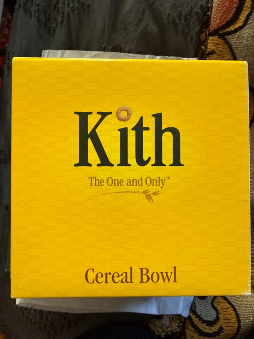 Kith Yellow Cereal Bowl Box